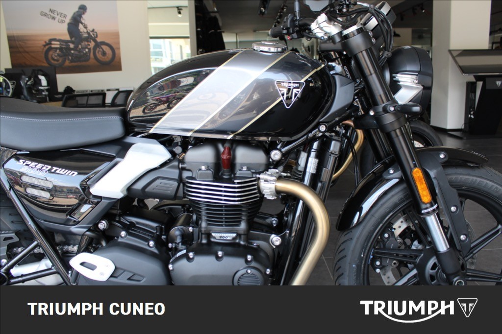 TRIUMPH Speed Twin 900 Phantom Black/Aurum Gold Abs
